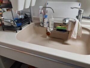 福岡キッチン取付け隊　浄水器の取り外し　施工前